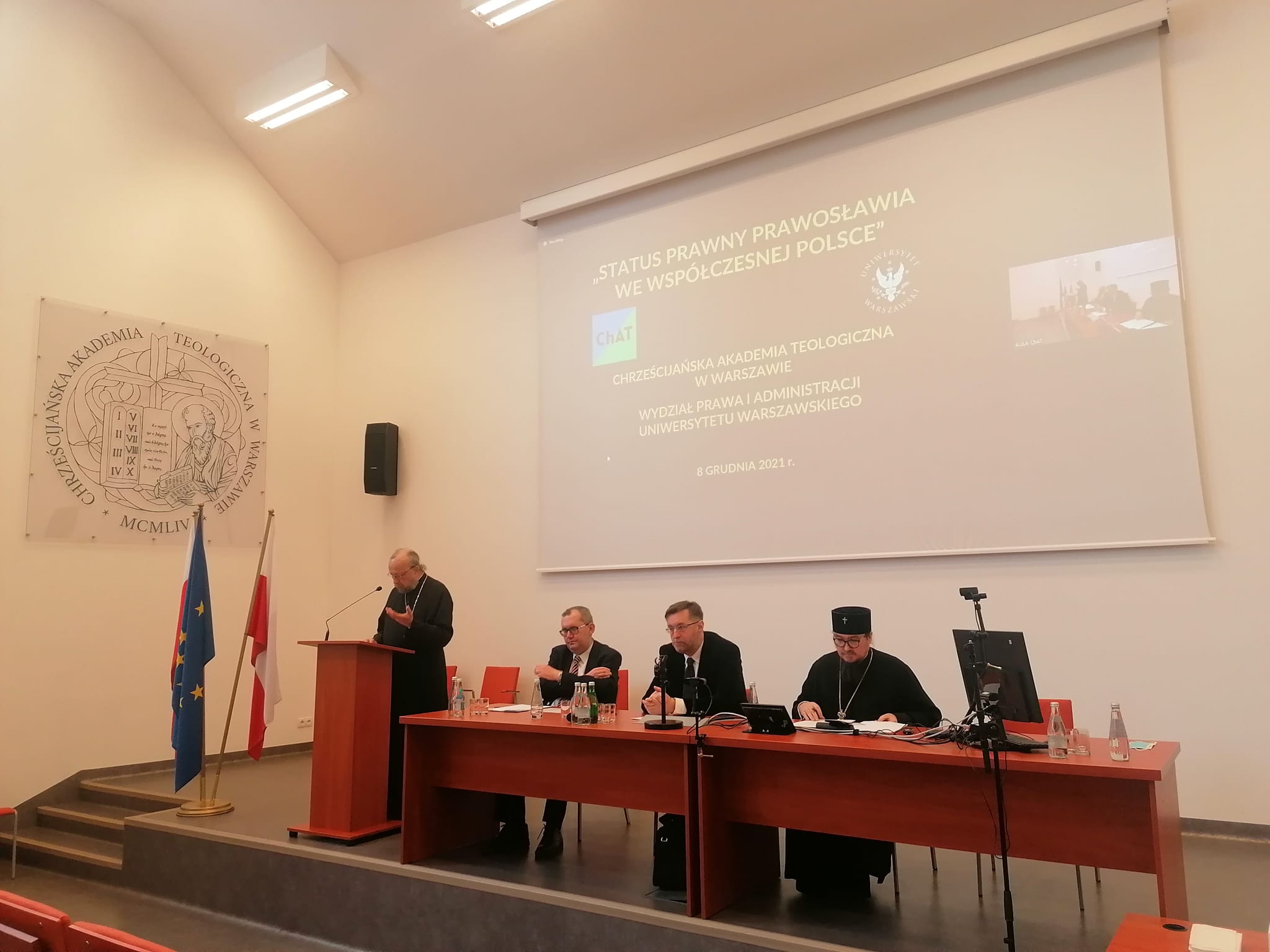 Badacz z PIN wziął udział w konferencji „Status prawny Prawosławia we współczesnej Polsce” w Chrześcijańskiej Akademii Teologicznej