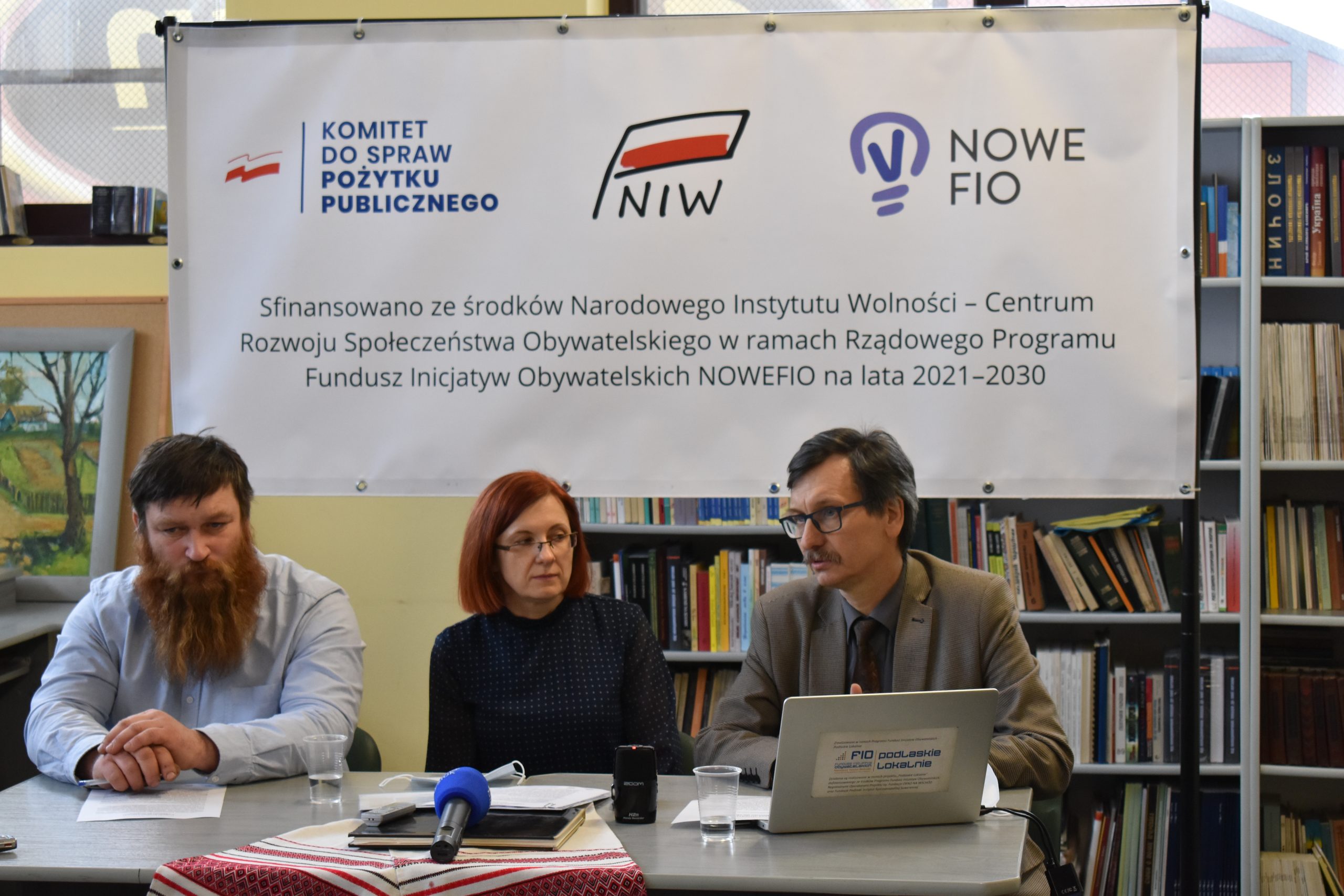 Konferencja prasowa o Podlaskim Konkursie Literackim „Piszemo po swojomu”