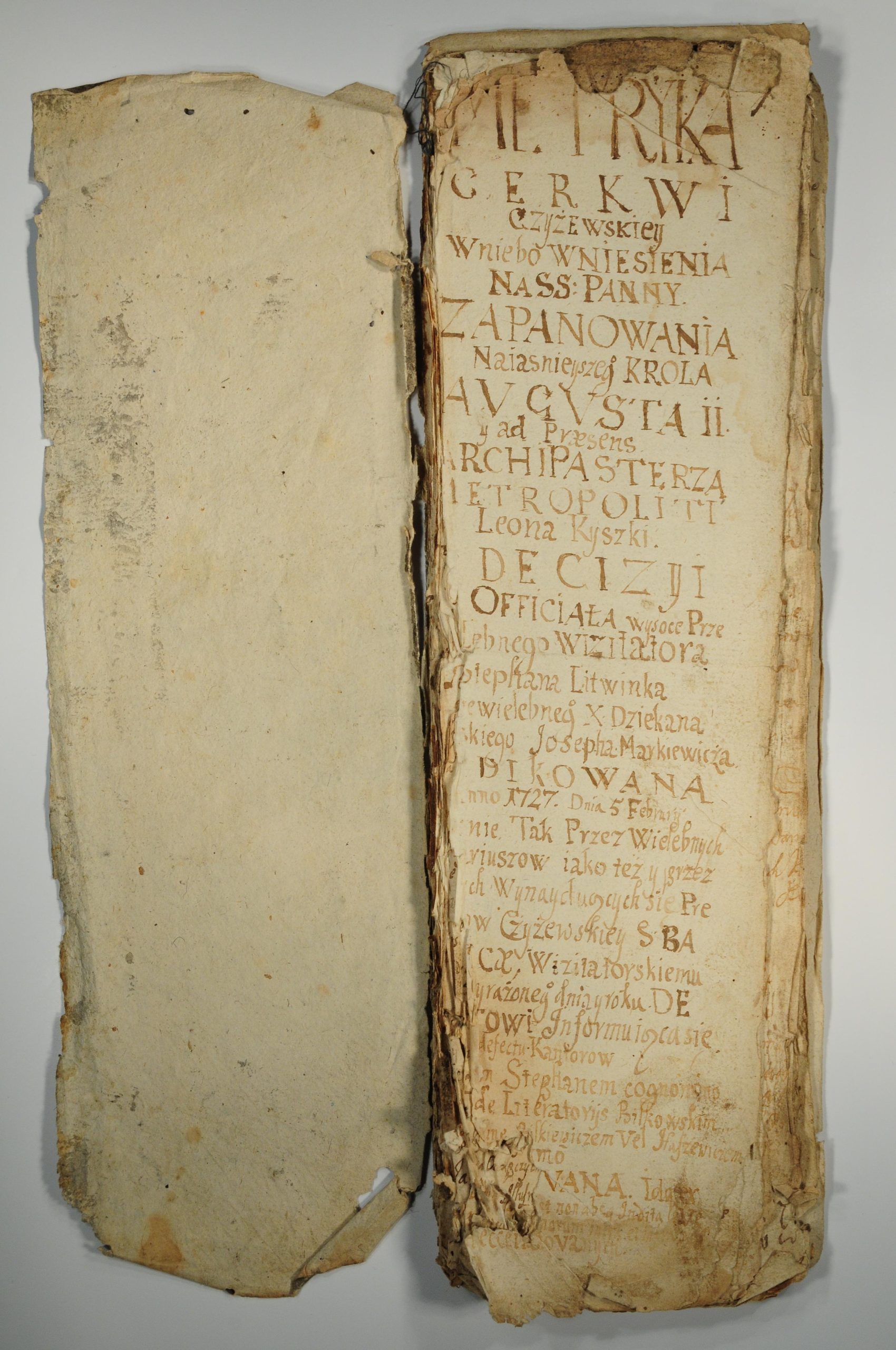 Іменні традиції початку XVIII ст. на прикладі парафіяльних метрик у Чижах
