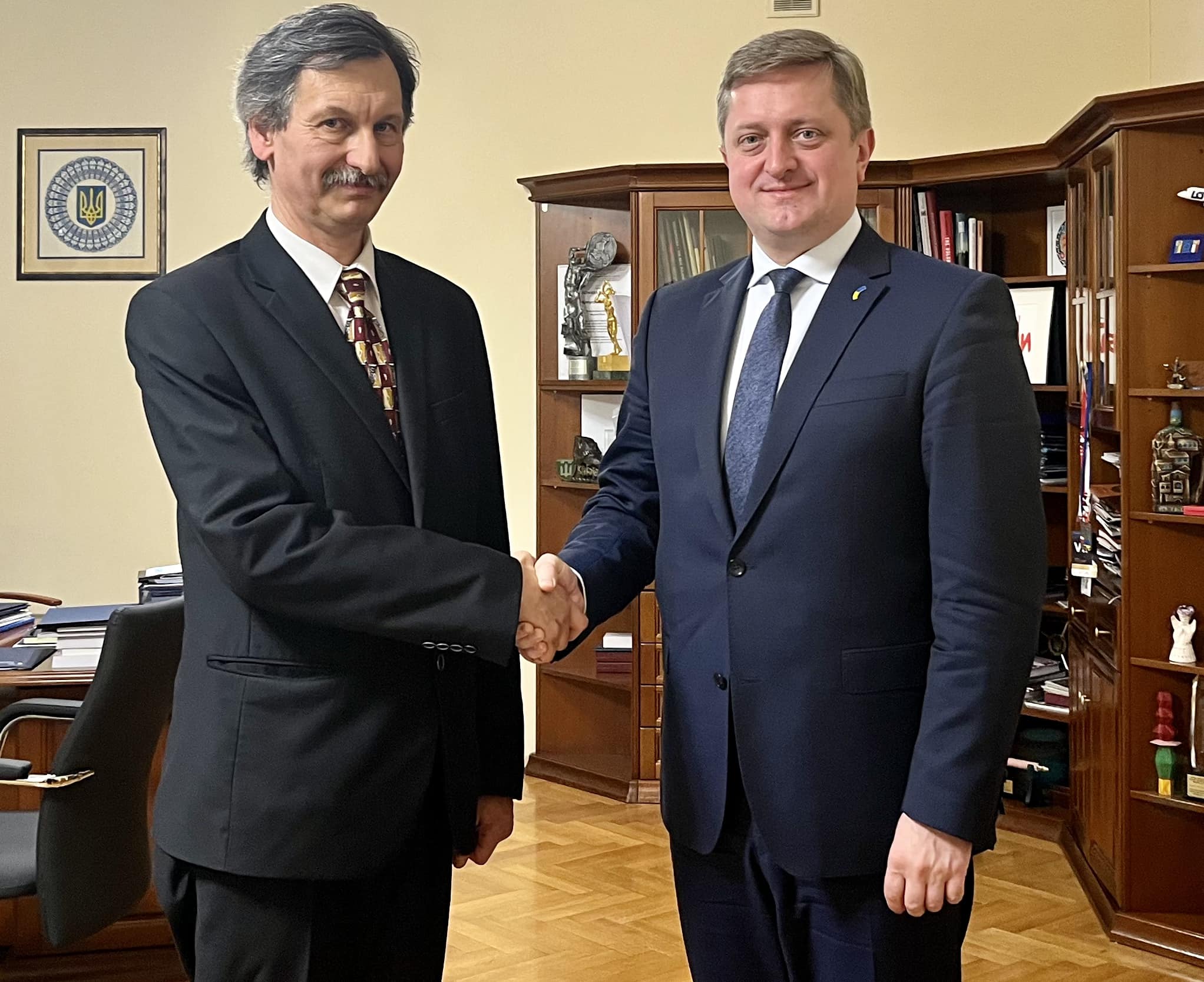 Dyrektor PIN spotkał się z Ambasadorem Ukrainy w Polsce