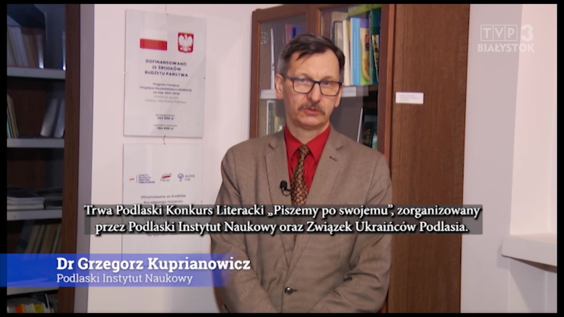 O konkursie „Piszemo poswojomu” w programie „Przegląd Ukraiński”