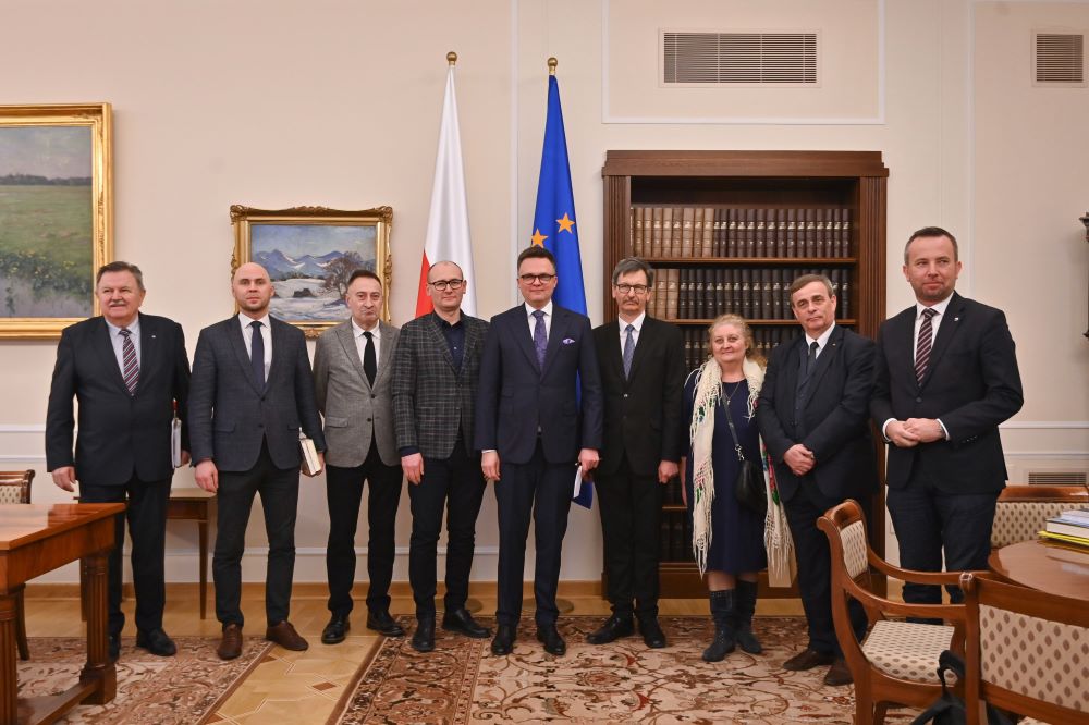 Spotkanie Marszałka Sejmu z przedstawicielami mniejszości